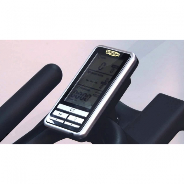 technogym spin bike console